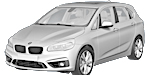 BMW F45 U20A5 Fault Code